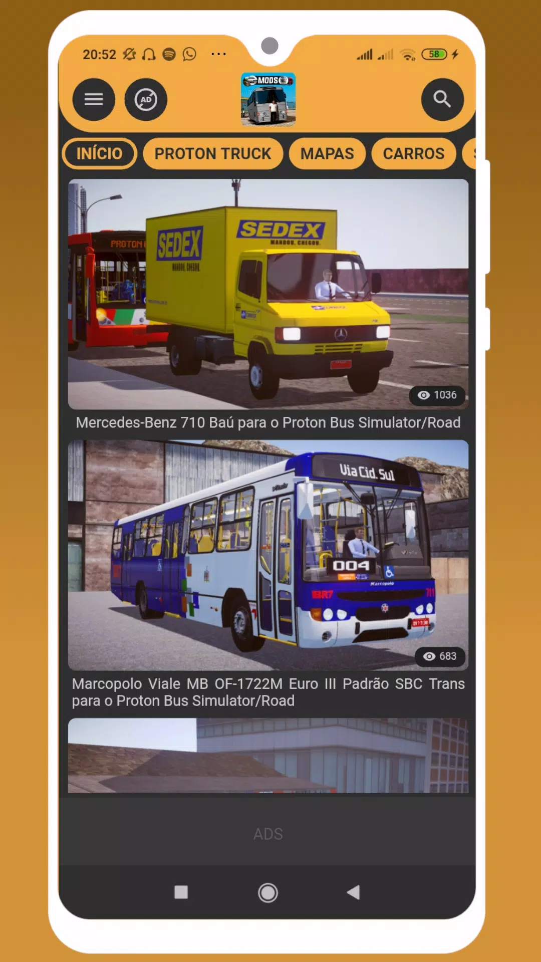 Download Mods - Proton Bus Simulator android on PC