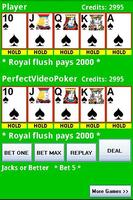 Perfect Video Poker Free Affiche