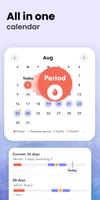 Period Tracker Cycle Calendar screenshot 1
