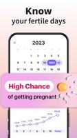 Ovulation & Period Tracker اسکرین شاٹ 1