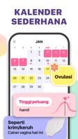 Kalender Menstruasi & Ovulasi screenshot 2