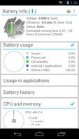 Battery Widget capture d'écran 1