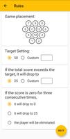 Mölkky Score Tracker تصوير الشاشة 1