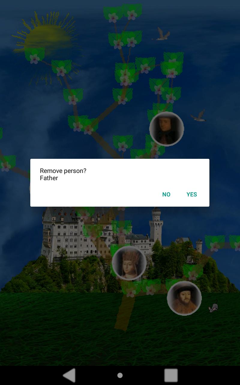 Árvore genealógica: jogo educativo