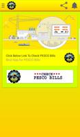 PESCO Bills Checker الملصق