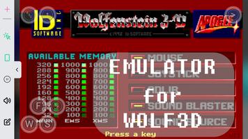 1 Schermata WOLFEN 3D (DOS Player)