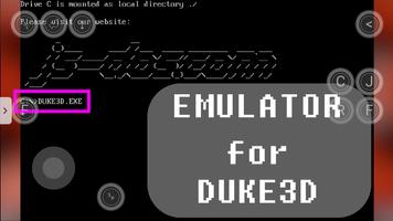 Duke Nuk 3D (DOS Player) الملصق