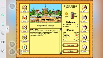 Oregon Trail Deluxe DOS Player تصوير الشاشة 2