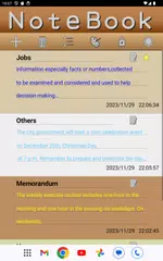 Notizbuch - Toller Begleiter XAPK Herunterladen