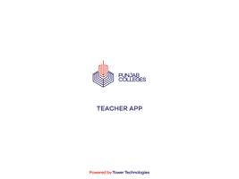 PGC Teacher App постер