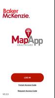 Healthcare MapApp постер