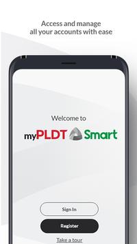 myPLDT Smart poster
