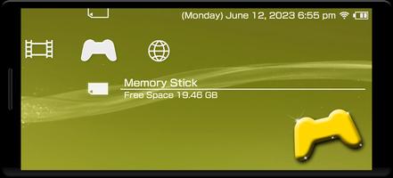 PSP Simulator - Launcher GOLD Cartaz