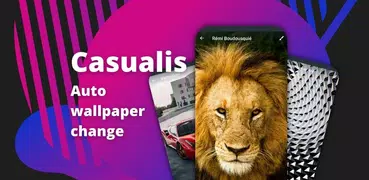 Casualis:Auto wallpaper change