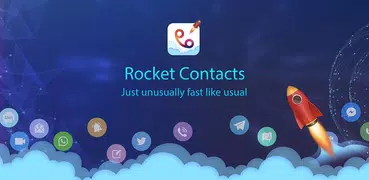 Rocket Contacts- Phone Dialer, Calls Block& Caller