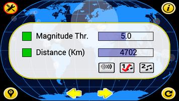 Earthquakes Worldwide captura de pantalla 2