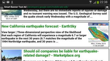 Earthquakes Worldwide スクリーンショット 3