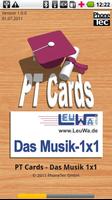 PT Cards Musik 1x1 포스터