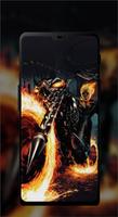 Ghost Rider Wallpaper 4k HD Affiche