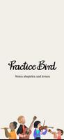 PracticeBird Musiknoten lernen Plakat