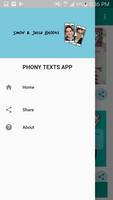 Phony Texts :  Chatting Videos captura de pantalla 1