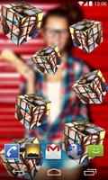 3D Photo Cube Live Wallpaper постер