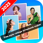 Scrapbook: Freee Style Collage ไอคอน