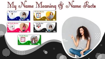 My Name Meaning - Name Facts : couple Prompts постер