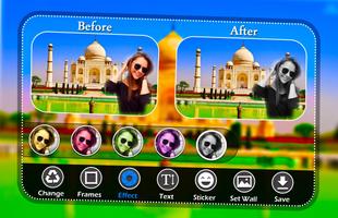 Taj Mahal Photo Frames - Photo Editor capture d'écran 2