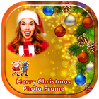 Merry Christmas Photo Frames With Wishes icône