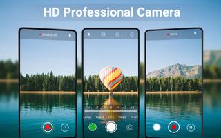 Kamera HD Androida: kamera 4K plakat