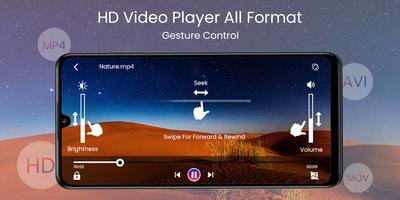 HD Video Player All Format تصوير الشاشة 1