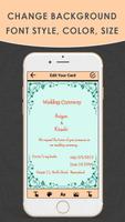 Digital Invitation Card Maker syot layar 3