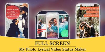 Full Screen Video Status Maker-poster