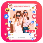 Selfie Booth Caption For Photo icône