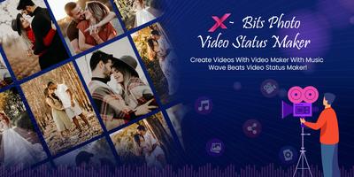 xBits Photo Video Status Maker پوسٹر