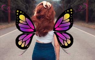 Butterfly Wings Photo Editor - Wings wallpapers Affiche