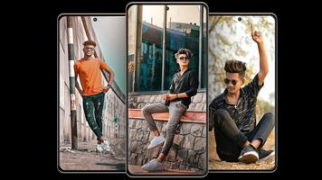 Pose for Boys Photography Male Poster