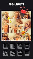 Collage Maker-  Poto Grid, Square fit, music video-poster