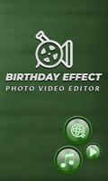 Birthday Photo Effect Video Affiche