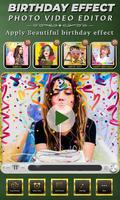 Birthday Photo Effect Video スクリーンショット 2