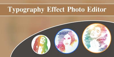 Typography Effect Photo Editor - Fonts Studio 2019 poster