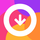 Video Downloader & Editor أيقونة