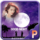 Good Night Photo Frames أيقونة