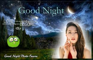 Good Night Photo Frames تصوير الشاشة 2