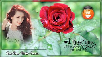 Red Rose Photo Frames imagem de tela 2