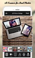 3D Photo Collage Maker syot layar 1