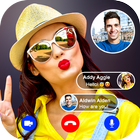 Live Video Chat And Fake Video Call أيقونة