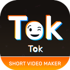Tok Tok India : Short Video Maker & Sharing App icône
