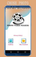 New Photo To Video With Music- photo Video Maker पोस्टर